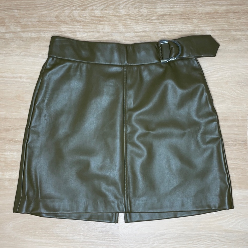 Zara Leather Skirt
